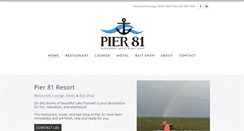 Desktop Screenshot of pier81resort.com