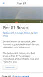 Mobile Screenshot of pier81resort.com